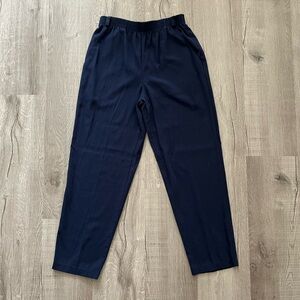 Brigg’s Petite Elastic Band High Waist Pants